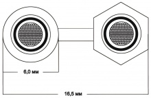 Плоский двухжильный акустический кабель Van den Hul The CS-122 Hybrid. В нарезку. Цвет: кремовый
