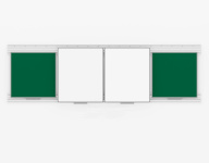 Рельсовая система PolyGlide Boards Slide Lite для дисплеев 65", 75" (Р-маркер; Н-мел)