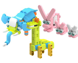 Тематический набор для конструирования Botzees "Животные" 