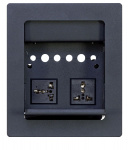 Встраиваемый в стол интерфейсный бокс (лючок) Lightware TBX-M210-K