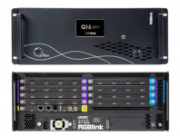 Контроллер в сборе RGBLink Q16Pro Gen2 4U для стены 3х3. Вывод до 5 слоёв 1x 4K60Hz + 4x 2К60Hz.