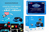 Соревновательный комплект 2024 MakeX Starter All-Core Journey Educational Competition Kit