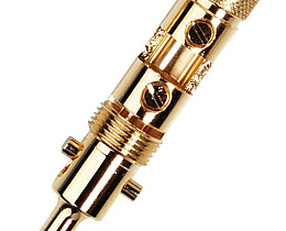 Разъем типа "Банан" DALI BANANAS/WOODEN BOX. GOLD/WOOD