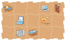 Ресурсный набор дополнительных карт mTiny Coding Kit My World Map Pack