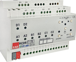 Блок управления помещением KNX EAE RCU0808