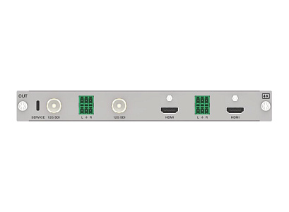 ВЫХОДНАЯ SDI/HDMI бесподрывная плата модульного матричного коммутатора Digis MMA2-O4-S4K-12SDI