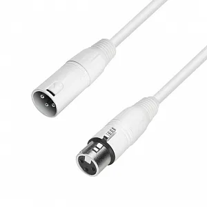 Микрофонный кабель Adam Hall K4 MMF 0500 SNOW Микрофонный кабель Adam Hall K4 MMF 0500 SNOW