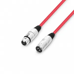 Кабель микрофонный Adam Hall K3 MMF 0100 RED
