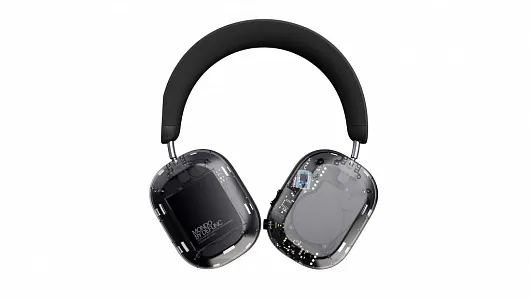 Полноразмерные Bluetooth наушники Mondo by Defunc, Цвет: - прозрачный