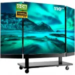 Светодиодный экран КЬЮСТЕЧ (QSTECH) 110" FHD 11012, 2.453х1.430 (раскладной)